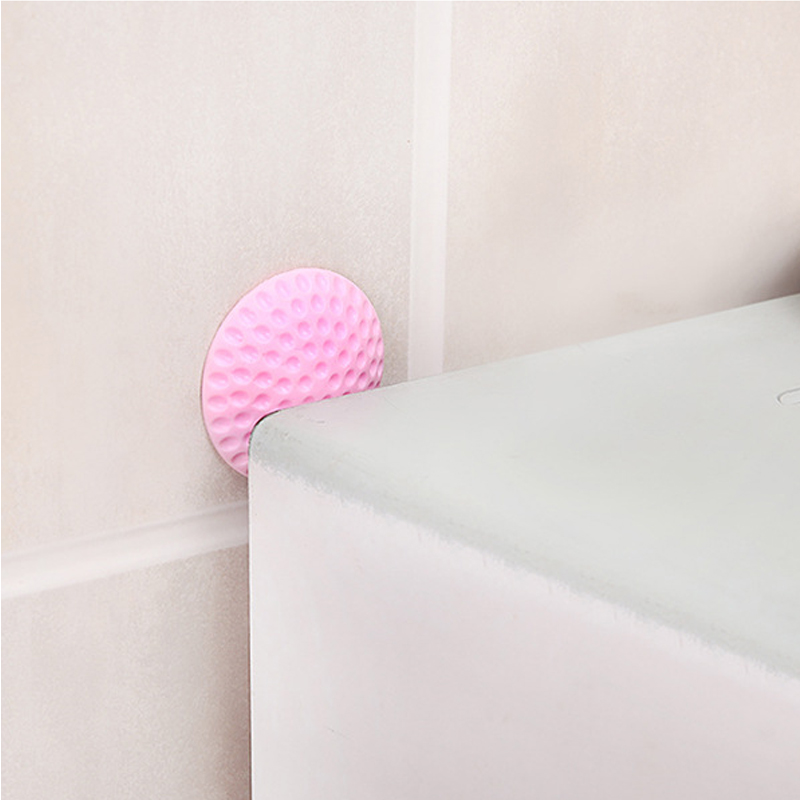 Self Adhesive Rubber Door Buffer Wall Protectors Door Handle Bumpers for Door Stopper Doorstop