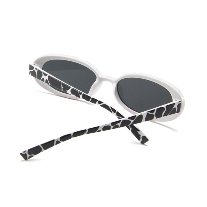 Kvinder ovale solbriller solbriller kvinder vintage briller kvindelige gennemsigtige linser dame  uv400