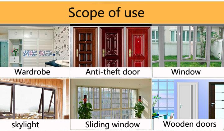 5 stk /2 stk tætningstape vinduer tilbehør eva tætningsbånd selvklæbende døre og til vinduer lydisolering kollisions undgåelse