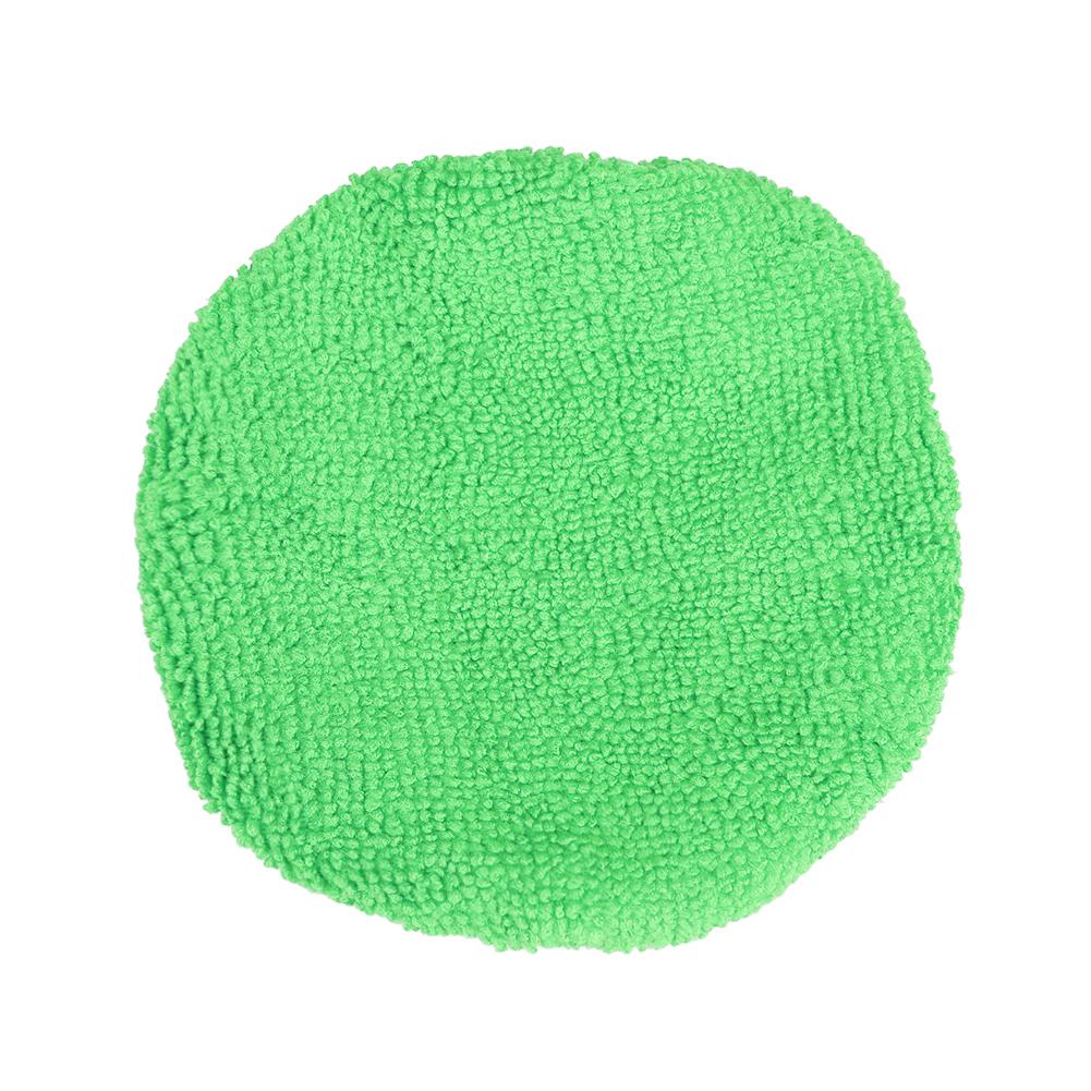 Microfiber Auto Car Window Cleaner Long Handle Car Wash Brush Dust Car Care Windshield Shine Towel Handy Washable Car Clean: Green Cloth Head