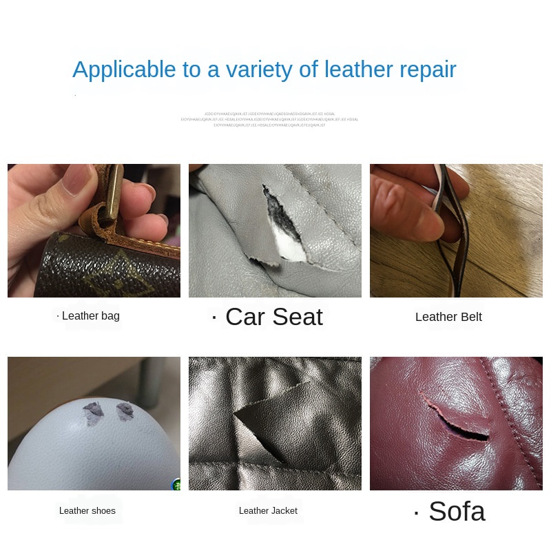 Leer Lijm 30/60Ml Lederen Kras Reparatie Zachte Lijm Incognito Transparante Wasbare Vloeibare Lijm Leer Lijm Lijm