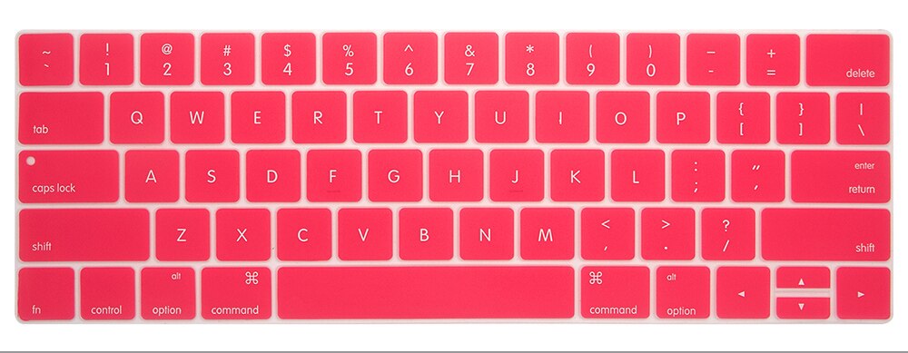 Keyboard Protector Cover for Macbook Pro 13.3'' & Pro 15.4'' with Touch Bar US Version Keyboard Case A1706 A1707 A2159: rose