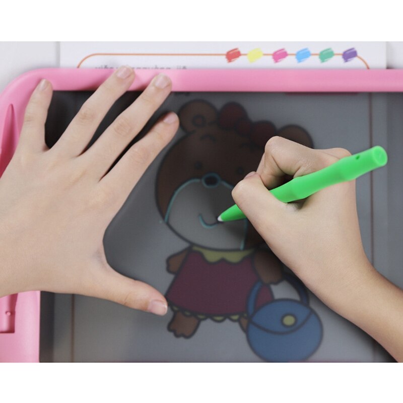 LCD Writing Board 10-Inch Children&#39;s Color Screen Drawing Board Erasable Graffiti Board with Lock Function