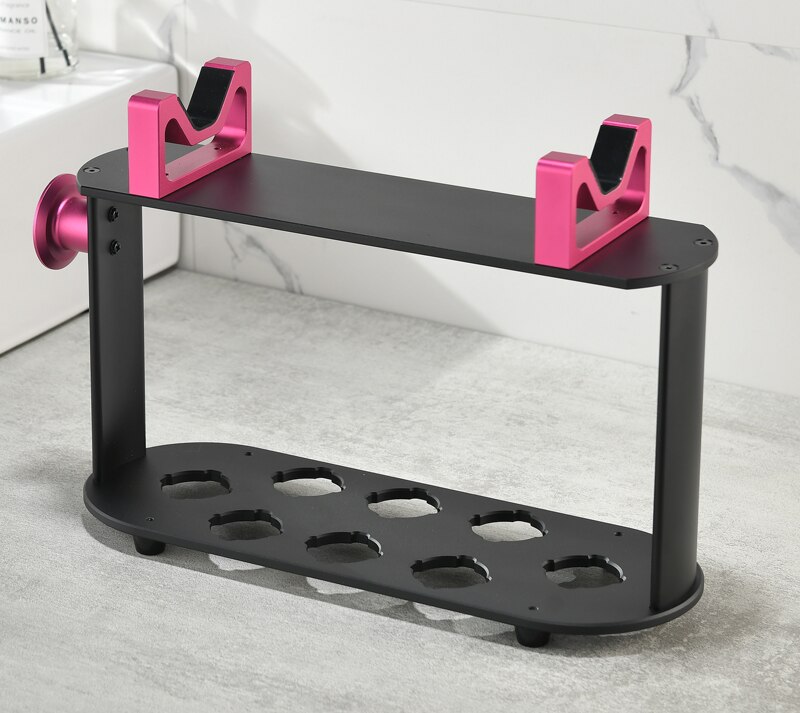 Dyson airwrap stand airwarp bracket airwrap storage airwrap organizer airwrap set Dyson airwrap rack Dyson Airwrap stand holder: pink red