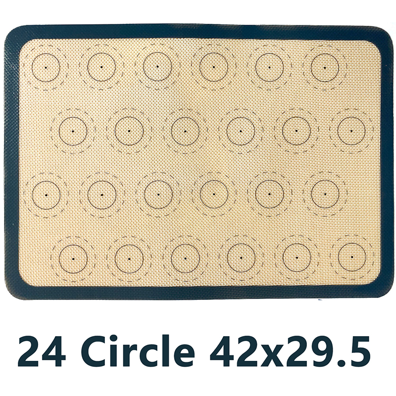 Siliconen Bakmat Non-stick Oven Vel Liner Bakkerij Keuken Bakvormen Accessoire Gereedschappen Gebak Macaron Pad Voor Koekjes: Black