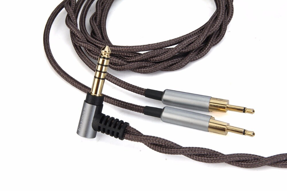 4.4mm/3.5mm oppgradert balansert lydkabel for sennheiser  hd700 hd 700 hodetelefoner