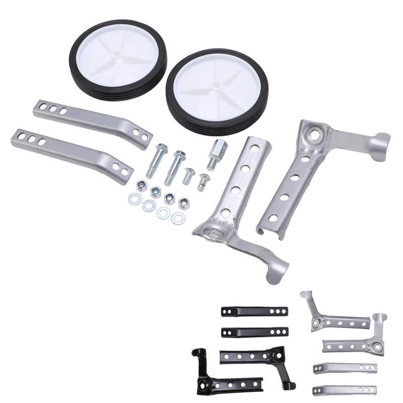 Cycling Training Wheels Stable Compact Structure Steel Frame Heavy Duty Training Wheels 100kg Load Bearing for 18 To 24in