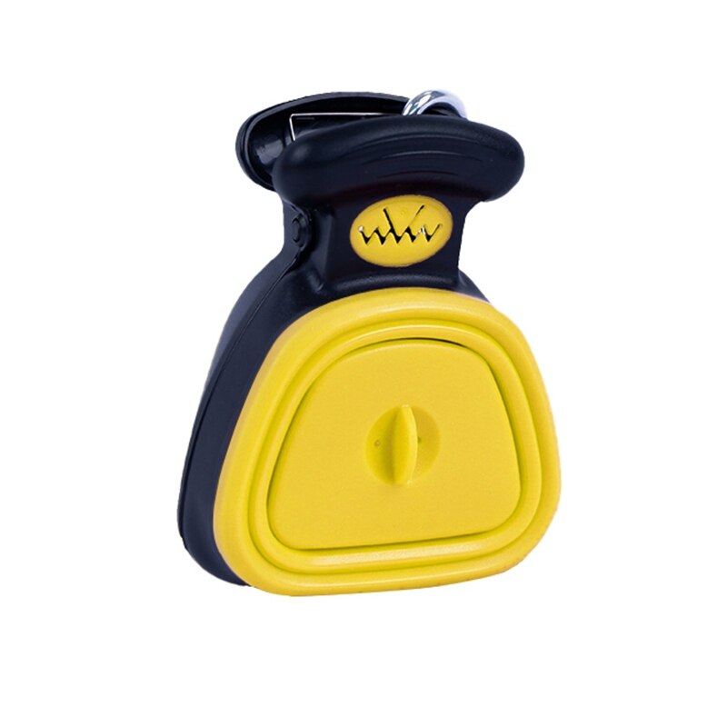 Opvouwbare poepschep voor honden en katten, inclusief 1 rol afbreekbare zakjes, poepschep, snel en eenvoudig uitwerpselen opruimen: J / M