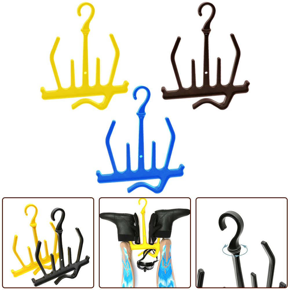 Fast Drying Drain Hanger Accessories Breathing Regulators Diving Extension Fins Four Poles Hanging Space-Saving