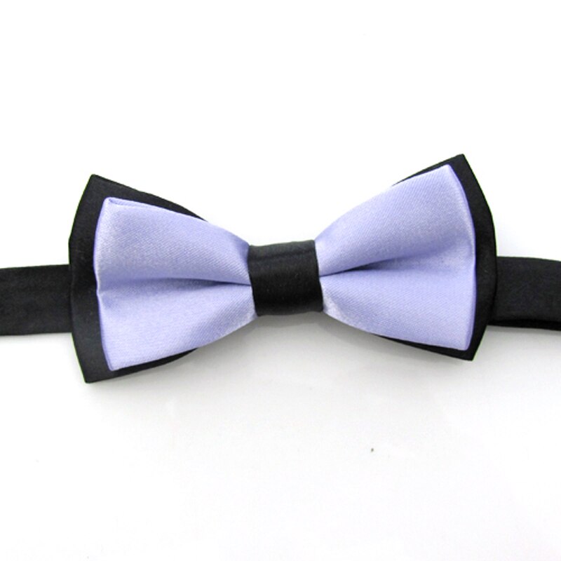 Nœud papillon pour enfant, vêtement classique, couleur unie, réglable, boutonné, deux tons, bleu, rouge, pour plus d'ingéniosité: a28