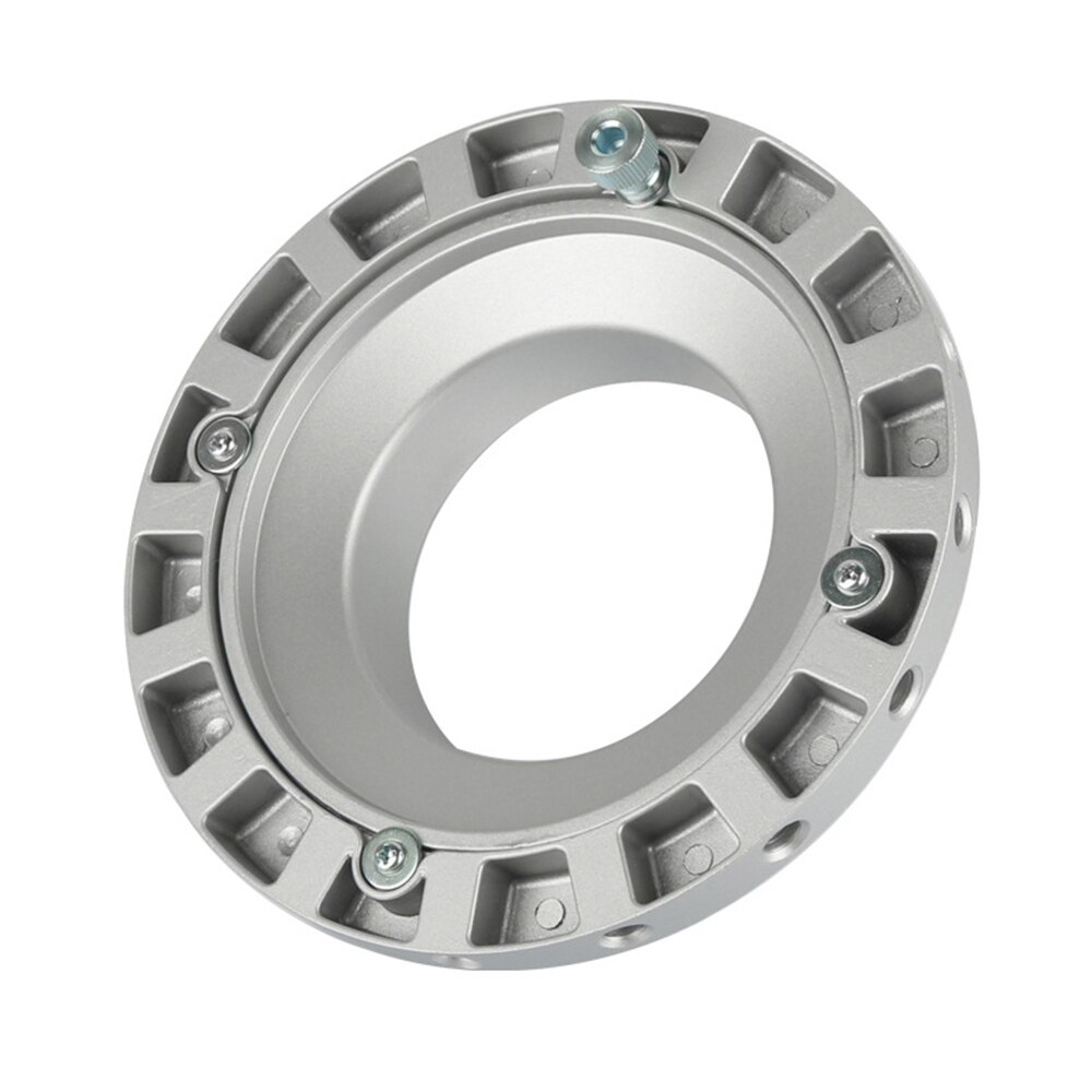 Bowens Mount Speed Ring Adapter Studio accessorio per luce Flash a LED compatibile con Godox NiceFoto Jinbei