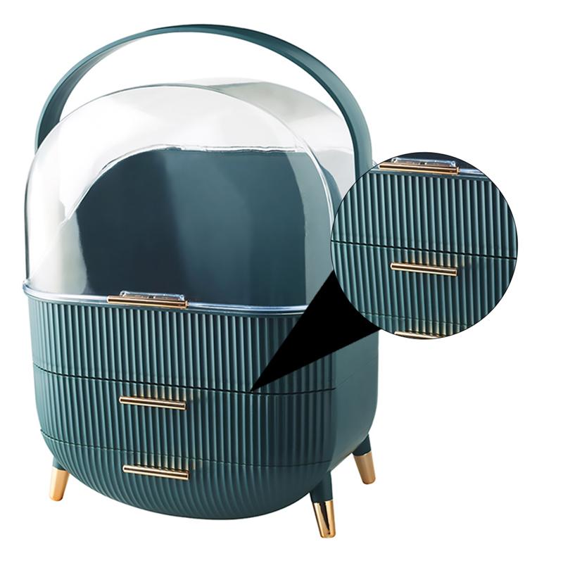 Cosmetics Storage Box Skin Care Product Case Desktop Sundry Container for Home