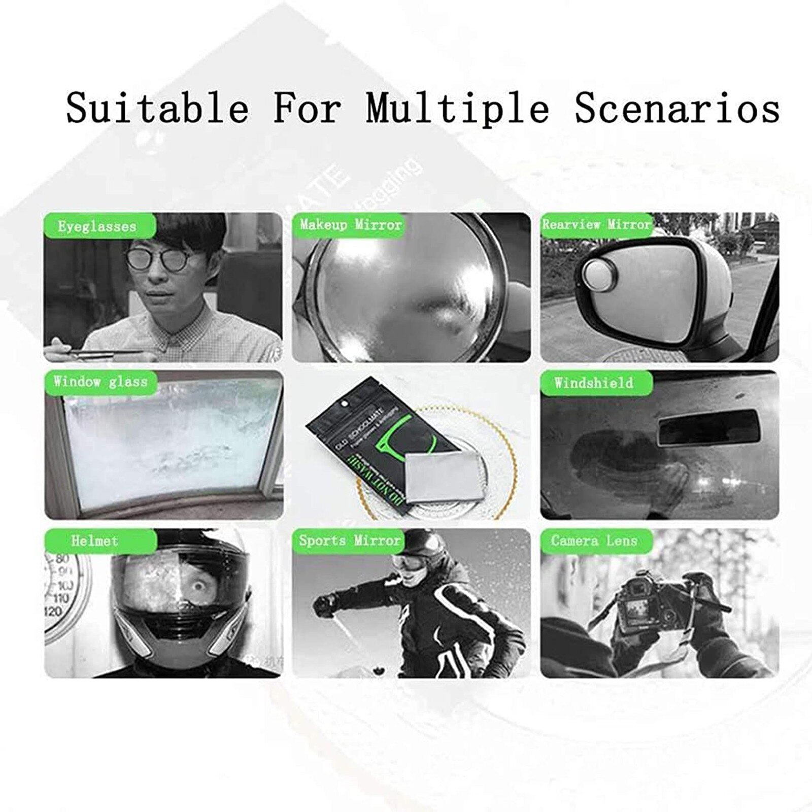 15x18cm 5PCS Glasses Cloth Microfiber Cleaner Cloths Cleaning Glasses Lens Clothes Black Eyeglasses Cloth Eyewear Accessories