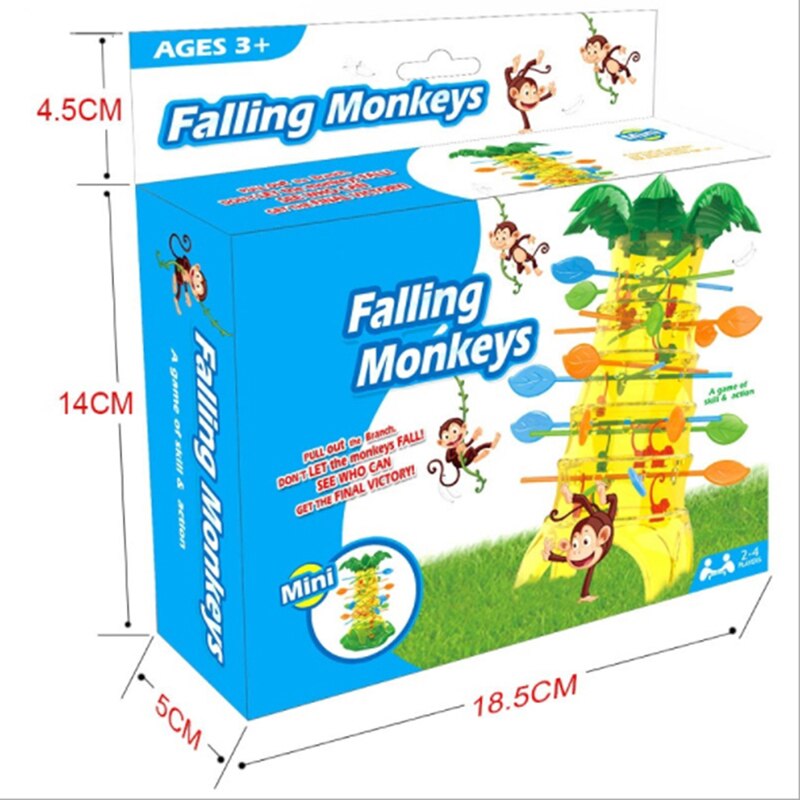 Children Interesting Intelligence Toys Turn Monkeys Down Monkey Tree Climbing Desktop Game Party Game Funny Toys For Kids