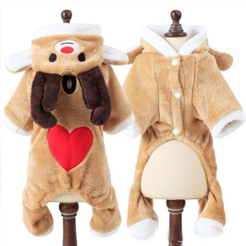 Pet Hond Kat kleding kostuum voor kleine kat hoed dress up Jaar huisdier kostuum mantel Kerst kleding mascotas hond Kleding: M
