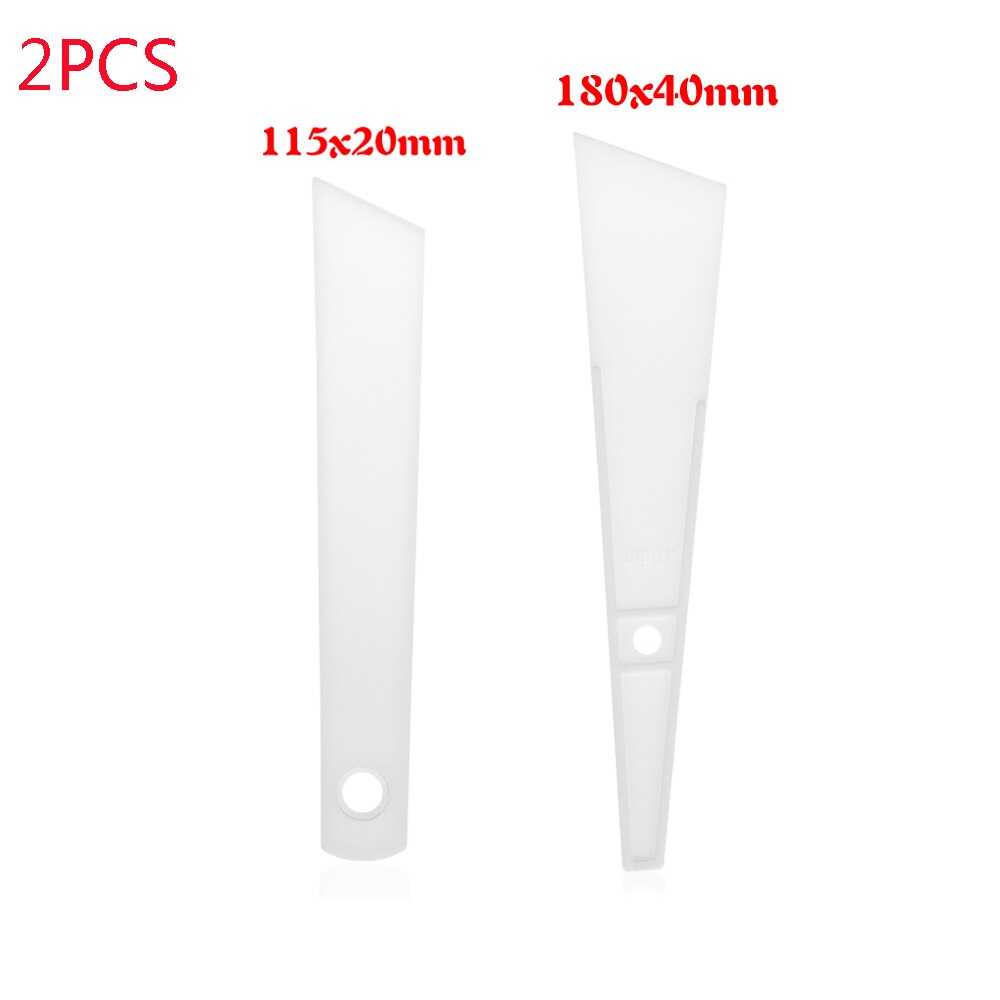 20/30/40mm z tworzywa sztucznego DIY narzędzie kaletnicze gumowanie klej robić klejenia narzędzia robić rzeźbienia ręcznie szycia skórzane rękodzieło akcesoria domowe gadżet: 2szt