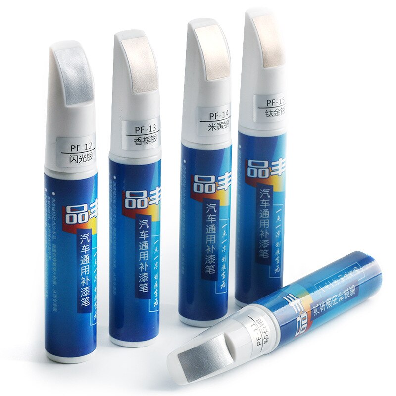 Automobile universel retoucher stylo argent voiture plus récent Smart Fix Pro voiture Auto peinture rayure réparation dissolvant retoucher stylo bricolage