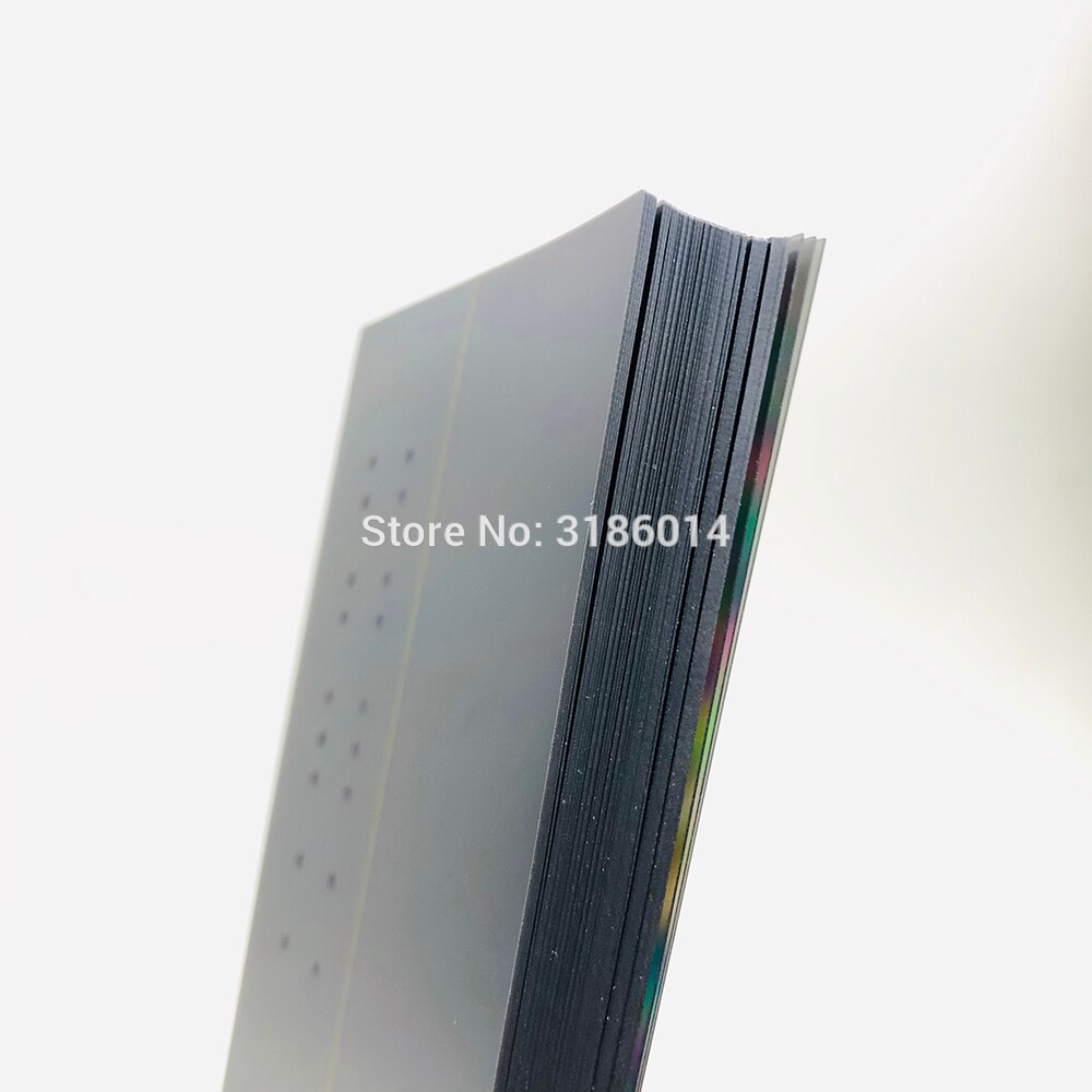 Novecel 10 sztuk LCD polaryzator film dla iPhone X XR polaryzacja światło spolaryzowane wymiana filmu