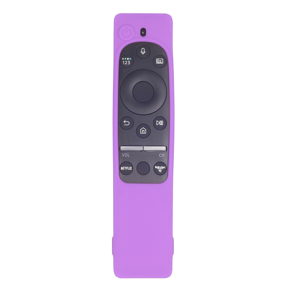 Voor Samsung Smart Tv Voice Afstandsbediening Case Shockproof Case BN59-01312A 01312H BN59 01241A 01242A 01266A 01329A 01241A 01242A: Light Purple