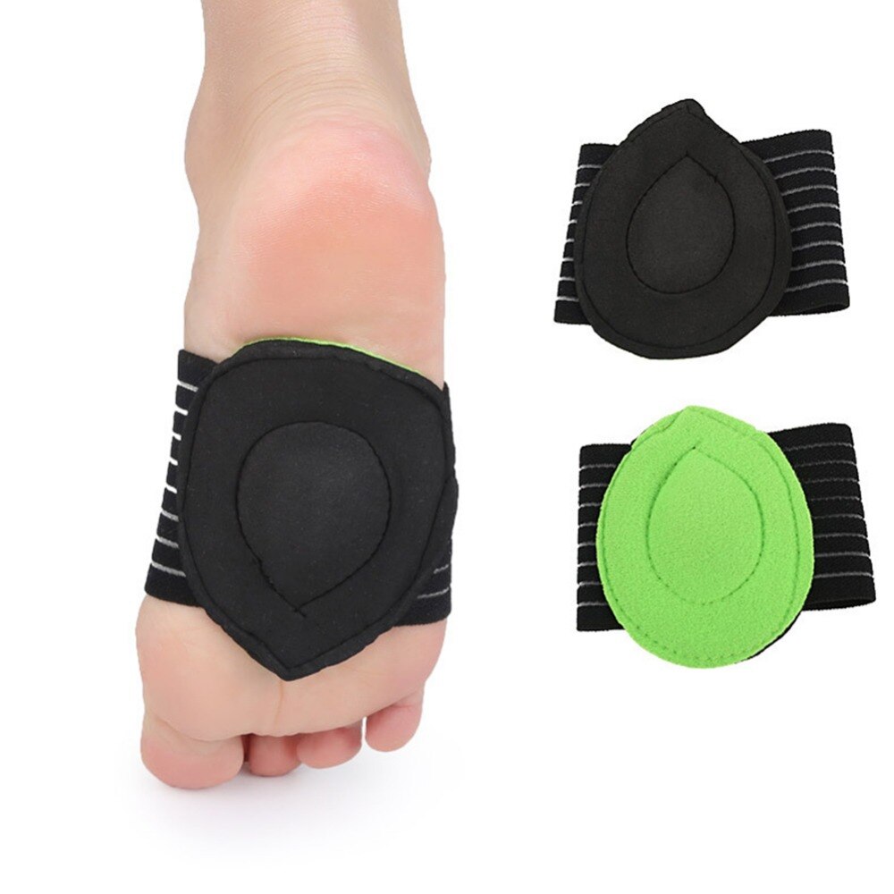 Mounchain Unisex 1 paar Knöchel Schutz Atmungs Fuß Arc Verdickt Fuß Matte Sport Schuh Einlegesohle Pad Bandage Fuß Strap