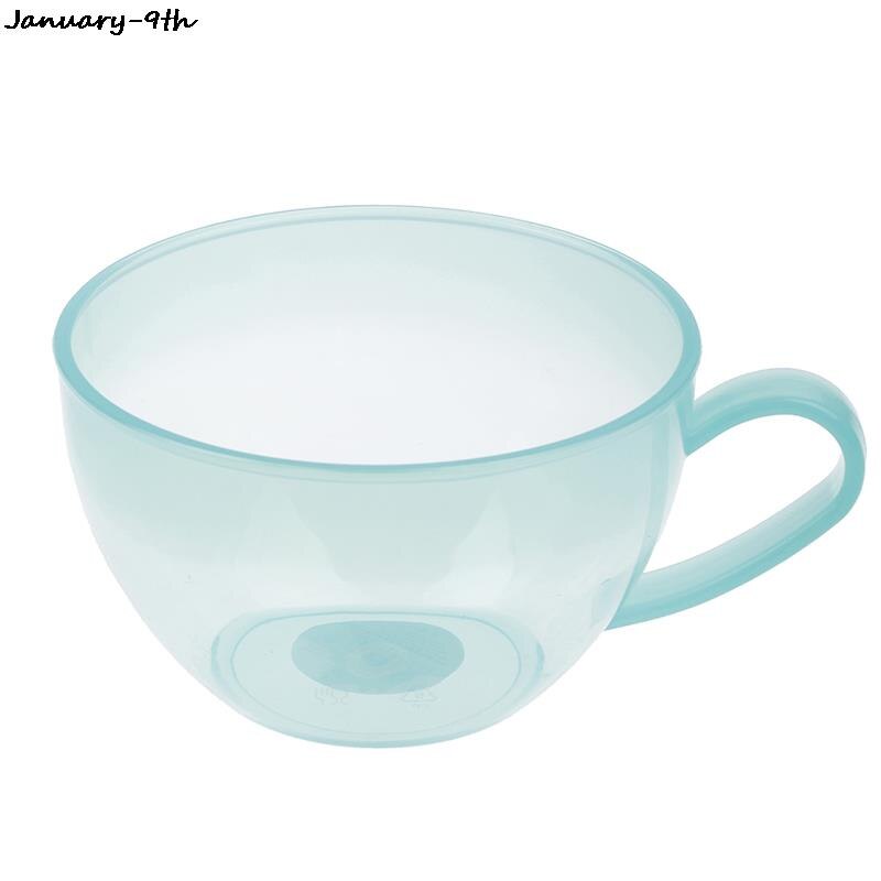 Cuenco de mezcla de plástico colorido personalizado, utensilios de cocina para hornear y cocinar, cuenco de mezcla de colores decorativo: Green