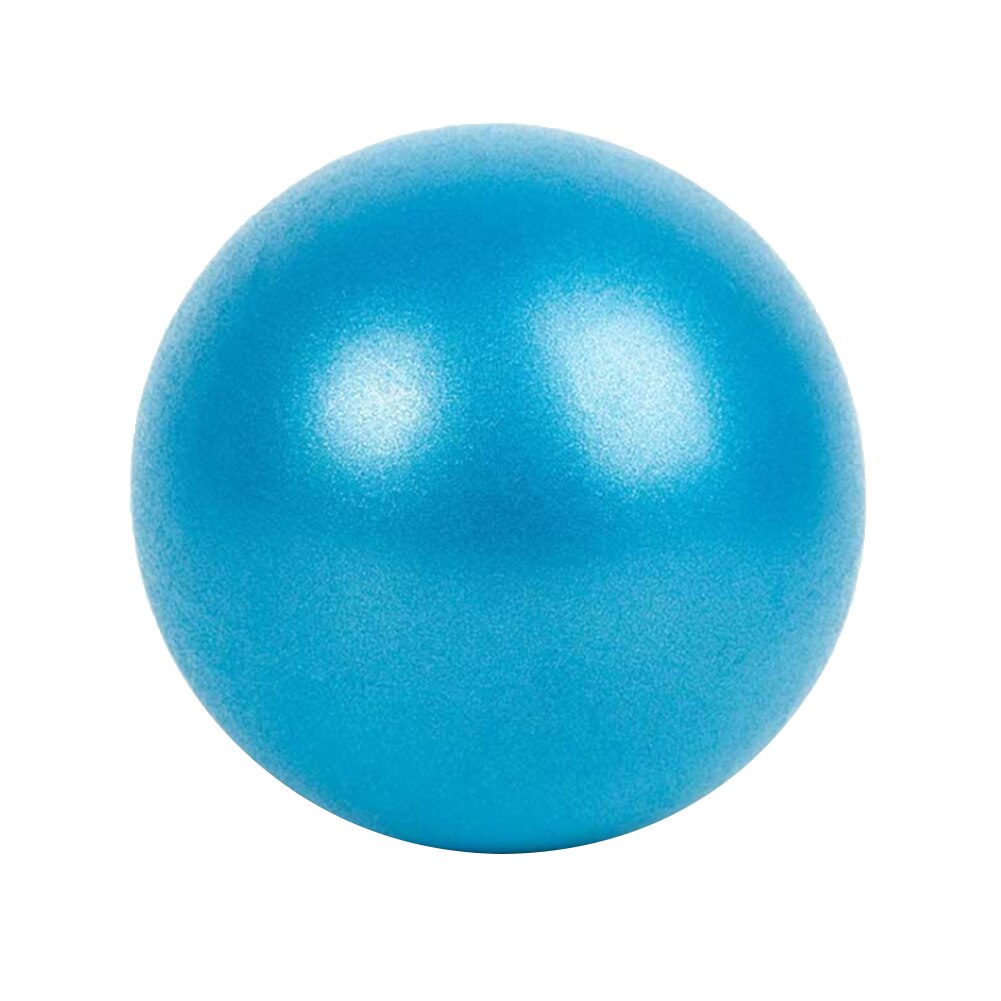 Balles de Yoga 25cm Fitness Yoga balle de base entraînement intérieur Yoga balle exercice gymnastique Fitness Pilates balle exercice d'équilibre: Bleu