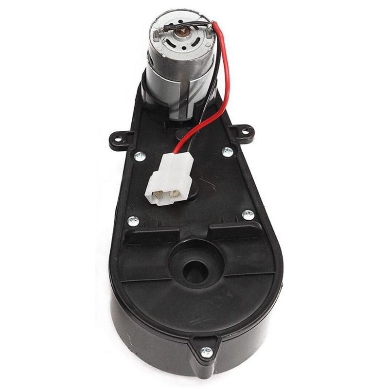 2 stk 550 universelle barnebil girkasse med motor , 12 vdc motor med girkasse, låve ri på bil baby bildeler