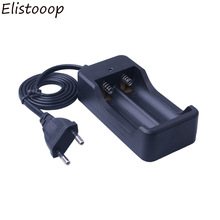 18650 Rechargeable Battery Dual Charger 2 Slot 4.2V Charger Li-ion Rechargeable BRC for Flashlight Headlight