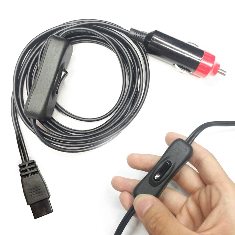 2M Sigaar Plug 12V 10A Dc Power Cable Koord Voor Auto Koelbox Mini Koelkast 425B