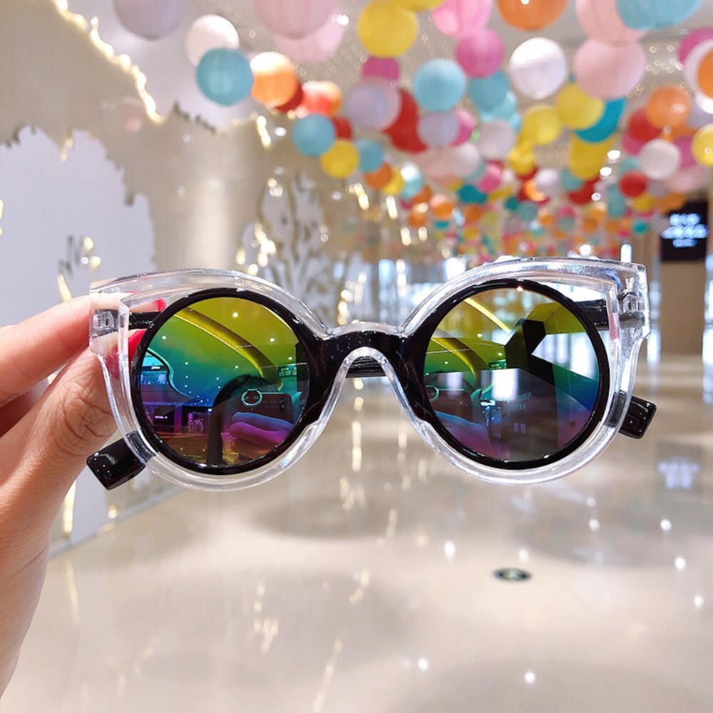Nuevas gafas de sol polarizadas bonitas para niños, gafas de sol de tiburón de dibujos animados para niños, gafas de sol flexibles a la: 6