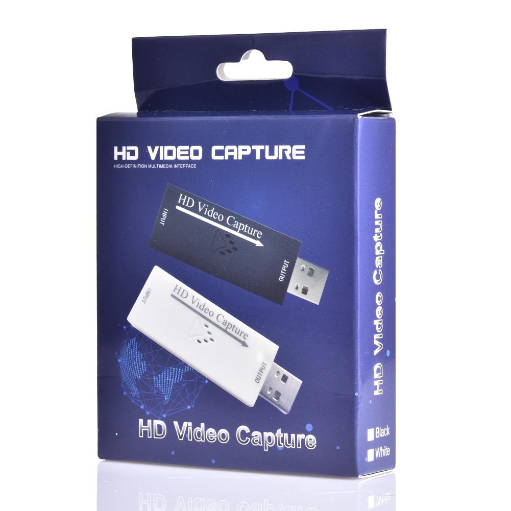 ! Video Capture Card USB 2.0 Durable HDMI High-definition Live Recording Box For Gaming Teaching Video Conference