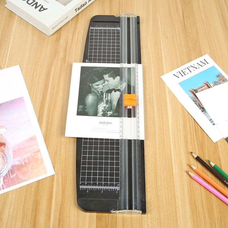 Cortador de papel A3, recortadoras de fotos de , cuchillas de corte de tarjeta Base de plástico, utensilios para manualidades para el hogar, 36,5x13cm