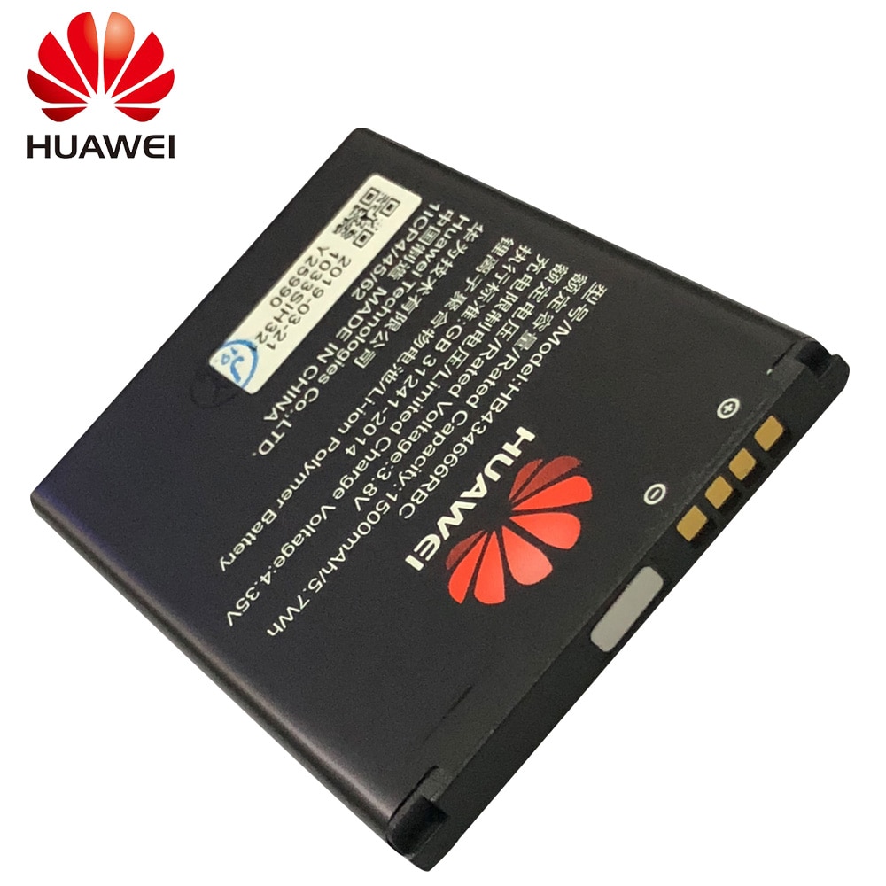 100% Original HUAWEI HB434666RBC For Huawei Router E5573 E5573S E5573s-32 E5573s-320 E5573s-606 -806 1500mAh Battery Smart Phone