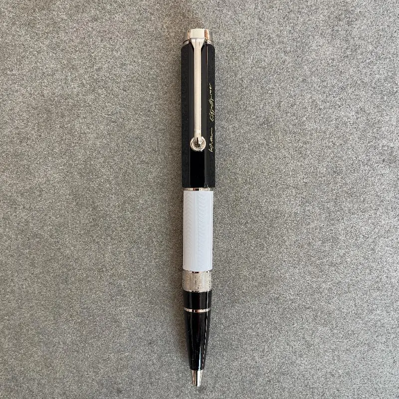 Stylo à bille de luxe, édition écrivain, , d'écriture populaire pour étudiants adultes, école, bureau d'affaires: YELLOW / MF