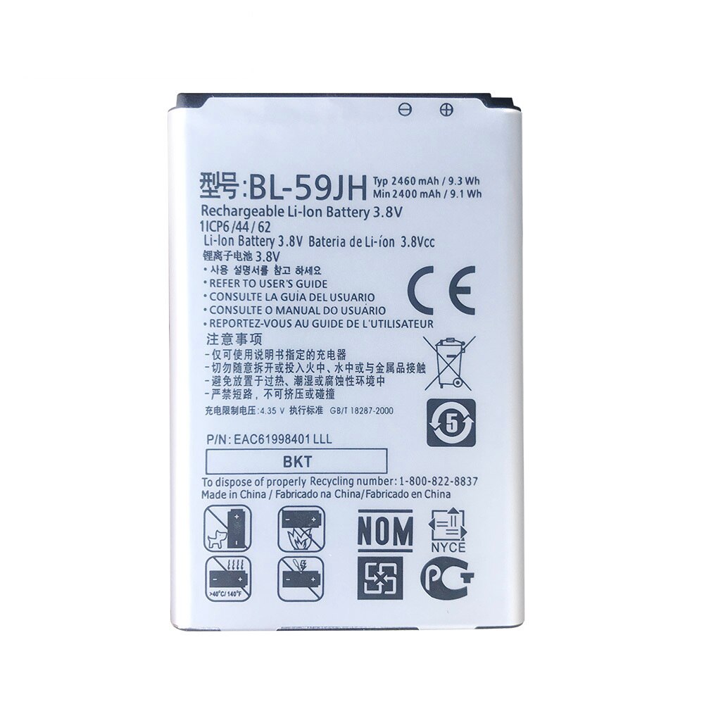 Telefoon Batterij BL-51YF BL-54SH BL-53YH BL-59JH BL-46G1F Voor Lg G4 HH815 H818 H810 Voor Lg G2 G3 G5 L7 Ii batterijen