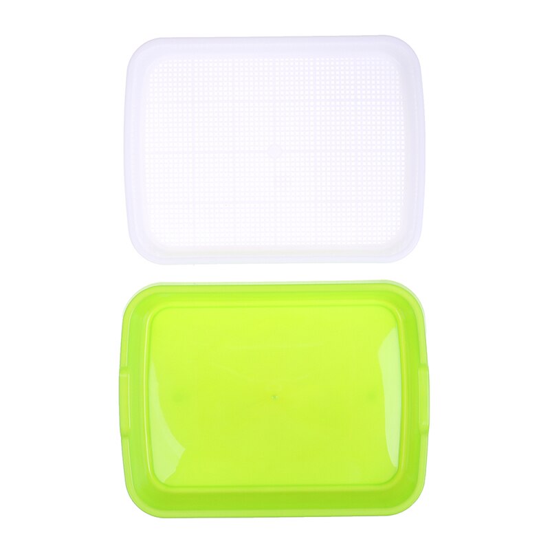 PP Seedling Tray Plastic Double-Layer Seedling Nursery Tray Hydroponics Basket