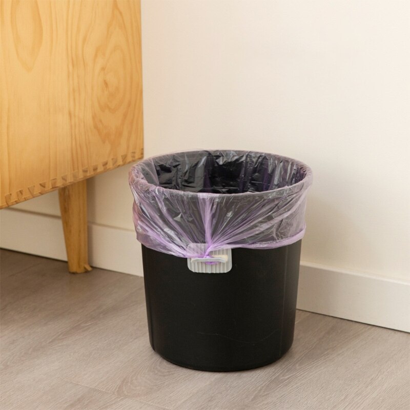 Garbage Bag Fixing Clip Anti-skid Waste Bucket Side Retainer Trash Can Bin Bag Clamp Lock Holde