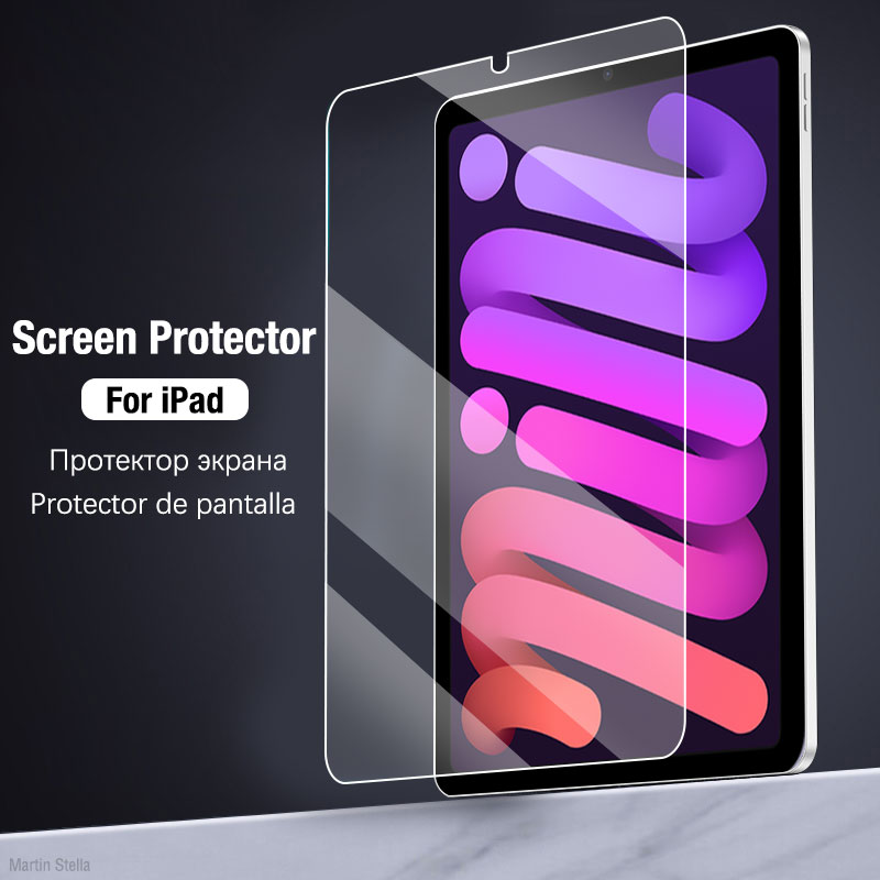 Dla Ipad Mini 6 2021 8.3 9th 9 5 Pro 11 12.9 ochraniacz ekranu ze szkła hartowanego dla Ipad powietrza 4 3 2 2020 10.2 8 8th 6th akcesoria