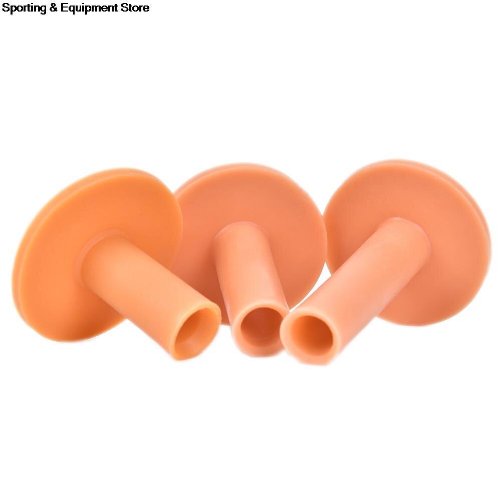 3pcs/set(43mm+54mm+70mm) Rubber Driving Range Golf Tees Holder Tee Home Training Practice Mat