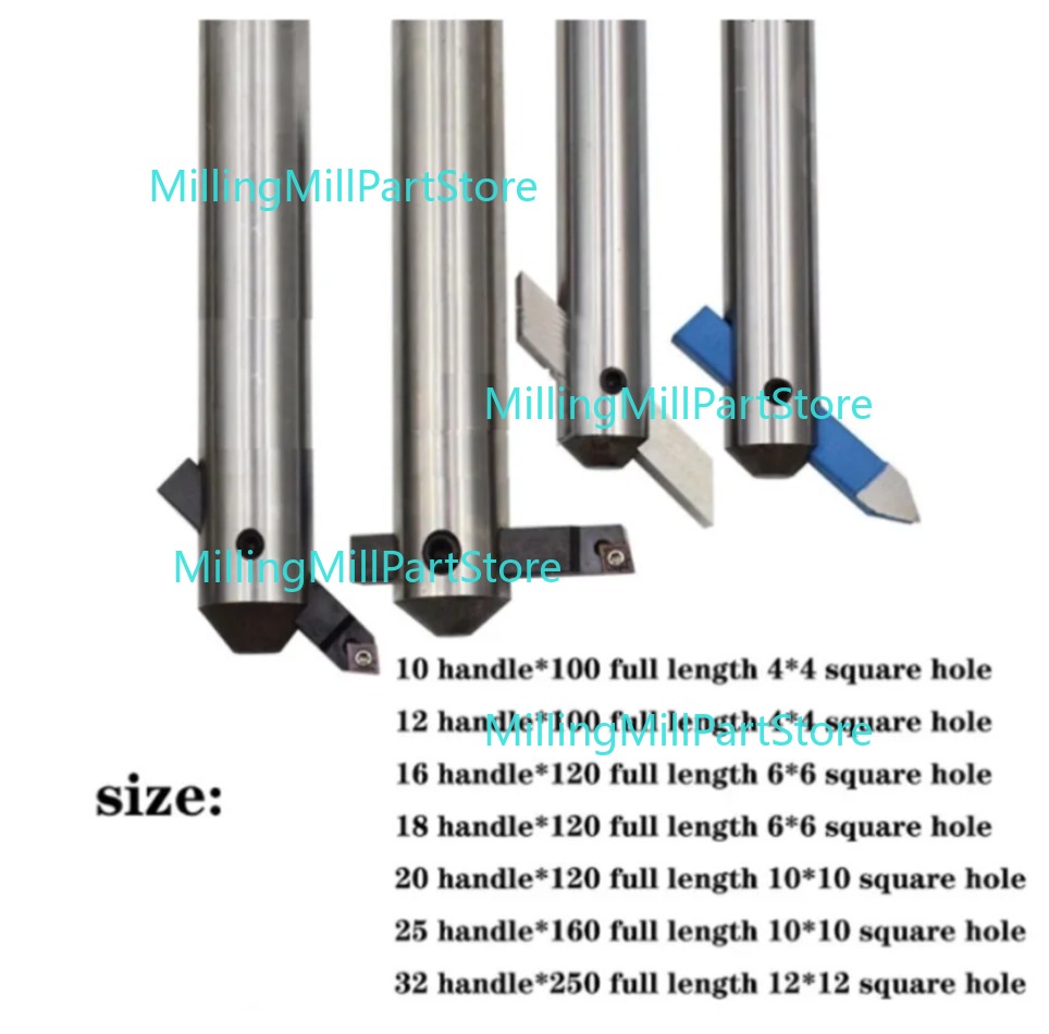 Milling/ Drilling Machine Boring Device 16 20 25 Shank Diameter Adjustable Boring Tool BarBoring Toolholder Boring Bar Blade