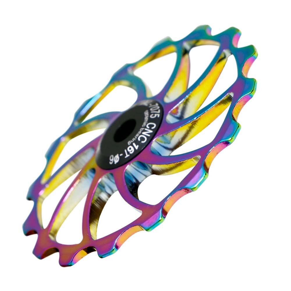 Cycling Bicycle Tension Rear Derailleur Bike Guide Roller Pulley Parts 14T 16T Guide Wheel Ceramic Bearing Jockey Wheel