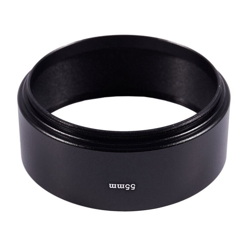 1 Set 7 Filter Adapter Camera Lens Filter Ring Adapter Set & 1 Pcs Screw in Mount Camera Metal Lens Hood