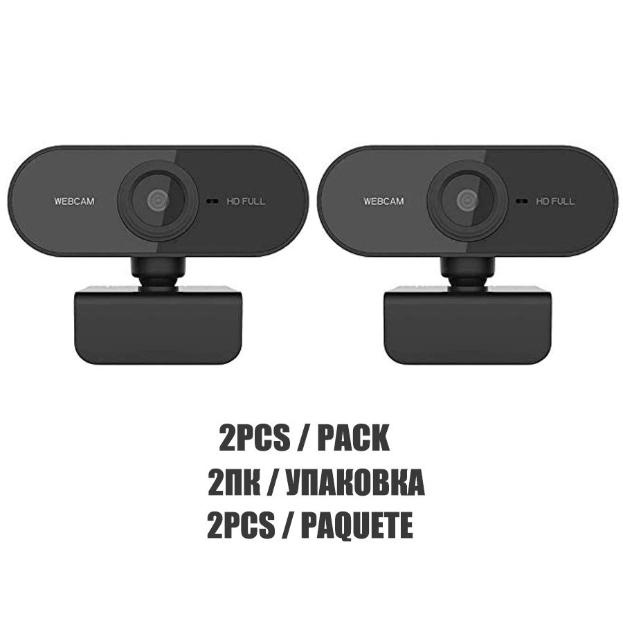 HD 1080P Webcam Conference PC Web Camera With Mic Interface Web Camera For Video Calling Network Teaching Office Meeting: Default Title