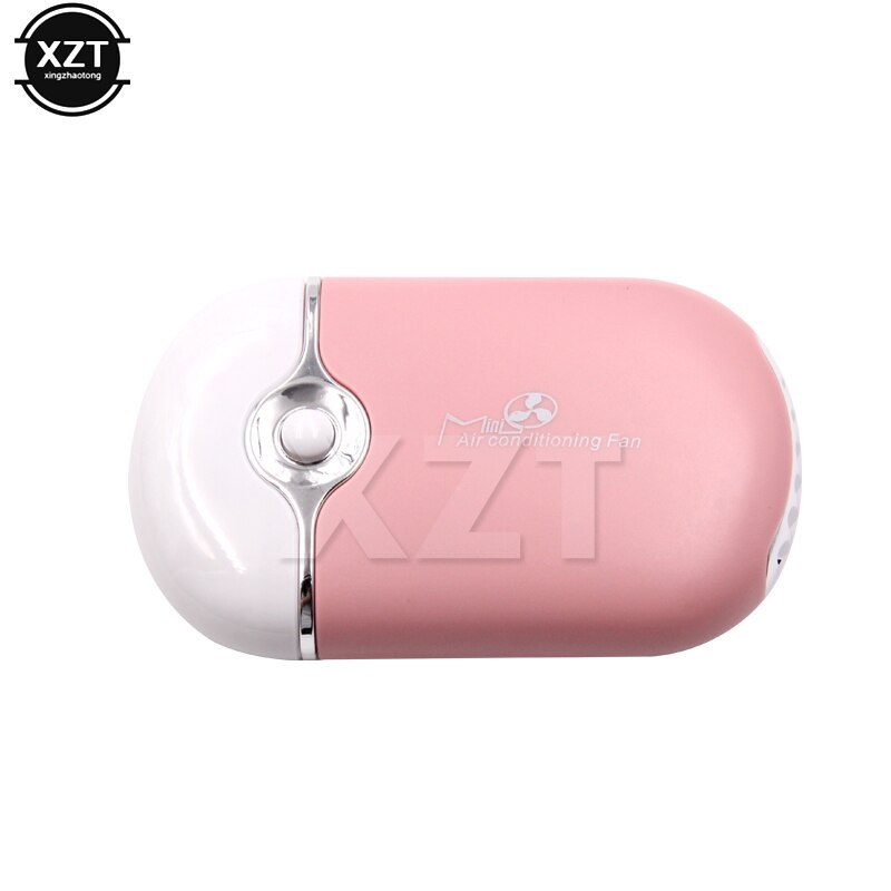 Håndholdt usb mini vifte gadget air condition hurtigtørker vifte for vippeforlengelse neglelakk oppladbar lomme kjølevifte: Rosa