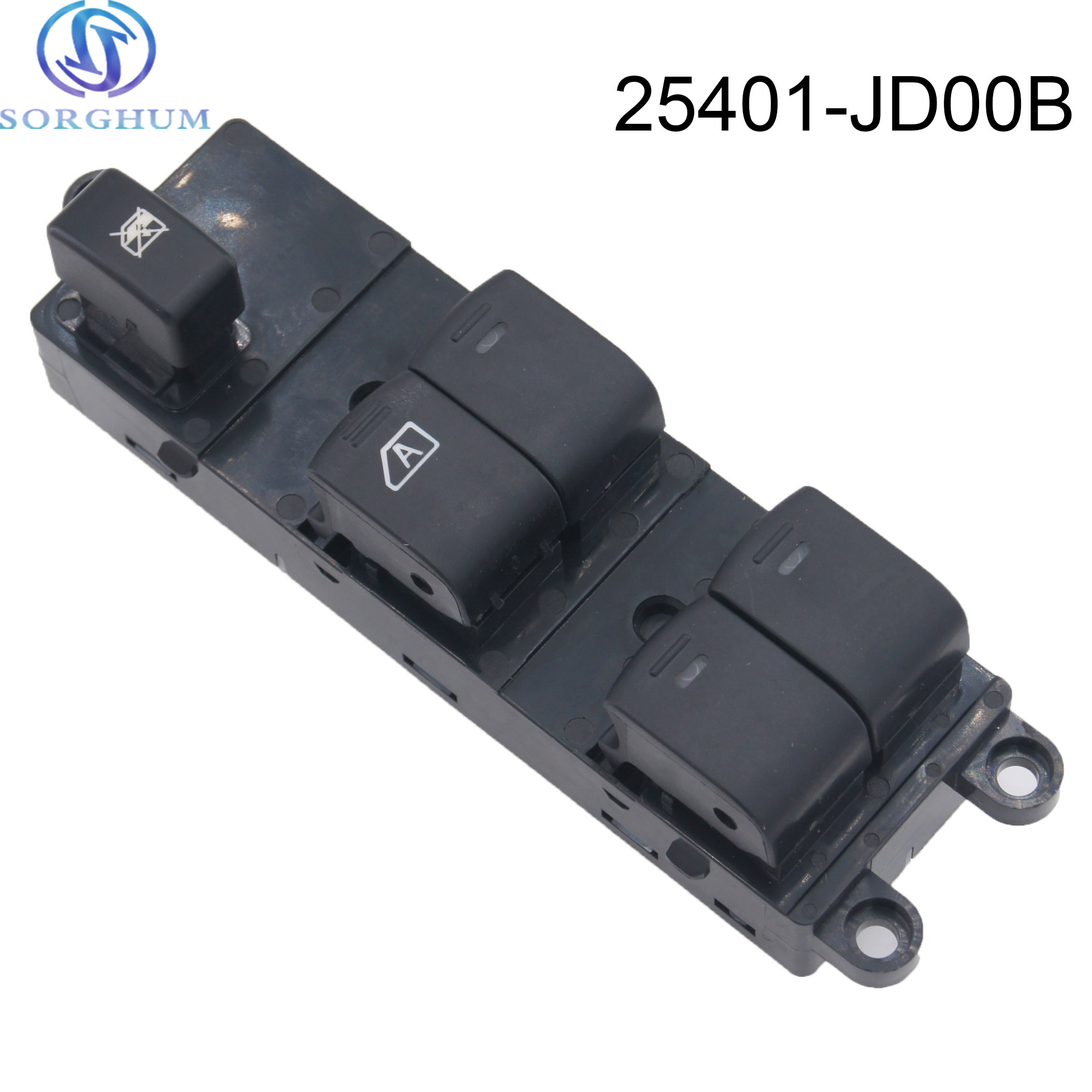25401-JD00B Glass lifter Switch Power Window Control Panel 25401JD00B Fits FOR NISSAN QASHQAI NAVARA PATHFINDER