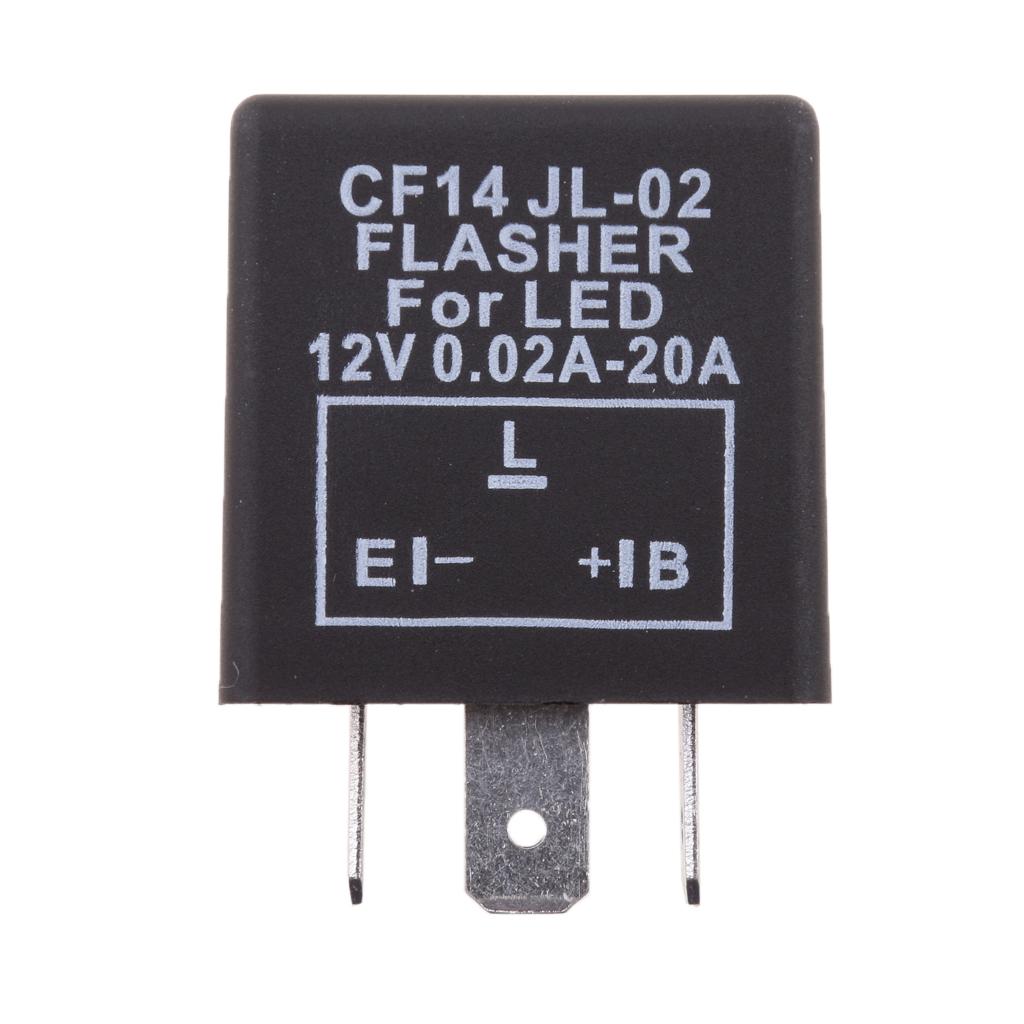 CF14 EP35 3 Pin Flasher Relay FLASHER for Motorcycle Scooter Motor Accs