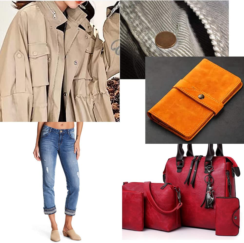 100/200Pcs 15Mm Rvs Fastener Snap Druk Stud Cap Knop Marine Boot Canvas Lijn 24(4 Componenten)