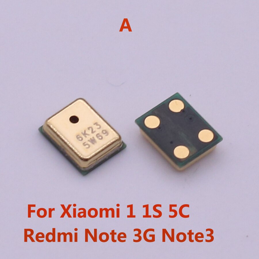 10Pcs Inner Mic Speaker Voor Xiaomi 10 9 8 Se CC9E 6 6X 5 4 4C 4I Max 2 redmi Note 8 7 7A 4X 3 K20 K30 Pro Microfoon Zender: A Model