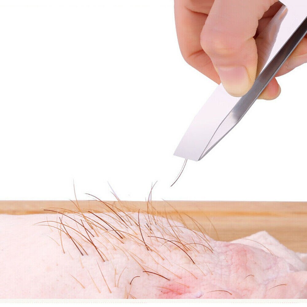 Seafood Tool Tweezer Stainless Steel Fish Bone Tweezers Remover Pincer Puller Tongs Pick-Up Kitchen Pick-Up Crafts