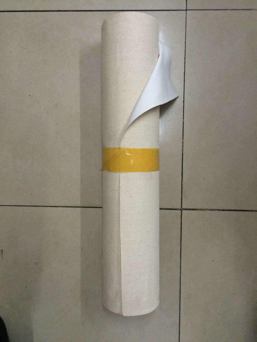 400gsm Linen blend painting blank canvas for hand painted 30/40/50cm wide roll with china post transport